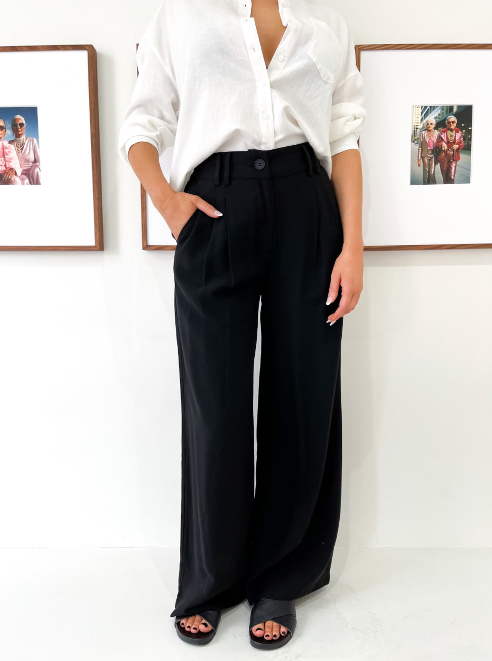 Raina Pant - Black