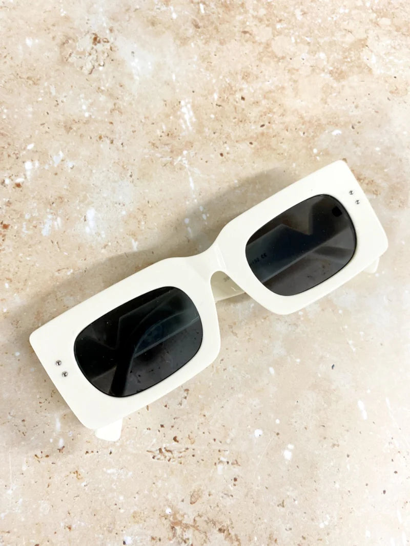 Joan Sunglasses - White