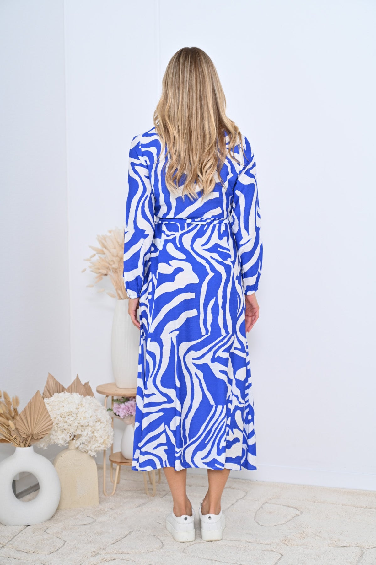 Mable Dress - Blue
