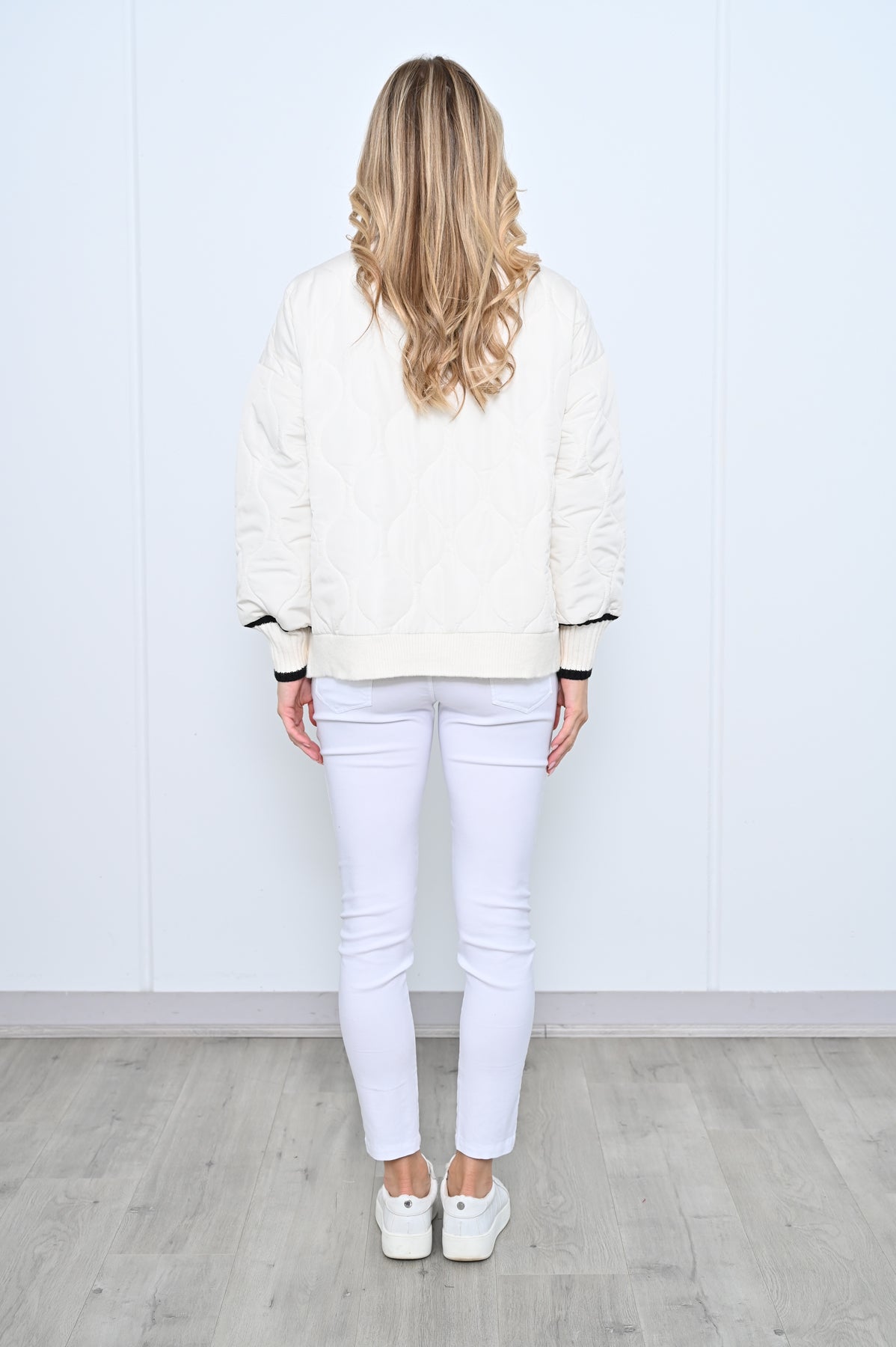 Vance Knit Jacket - White