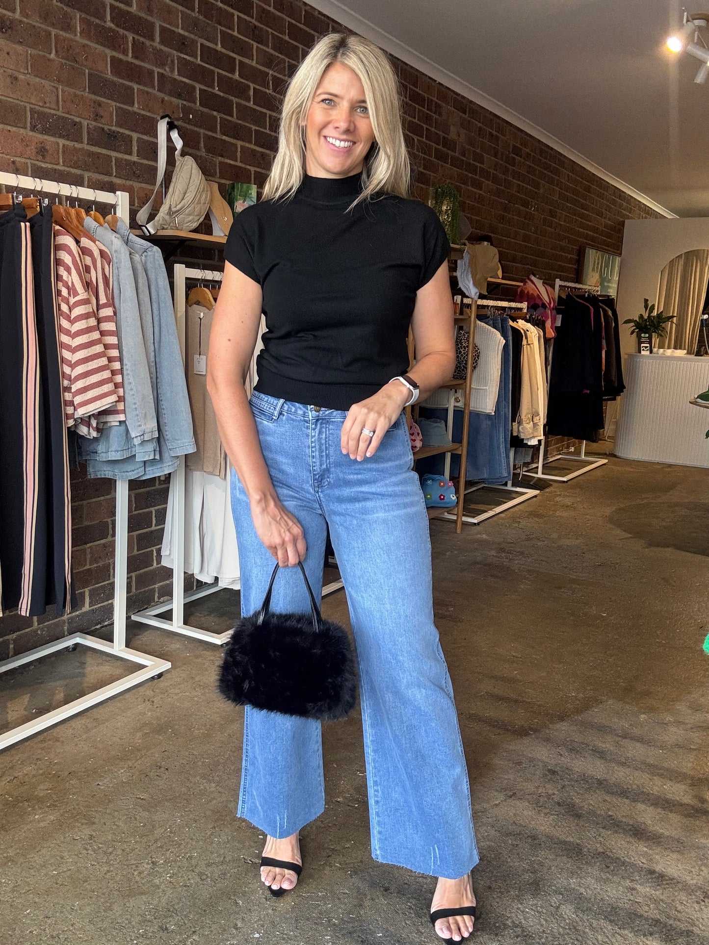 Macy Vest - Black
