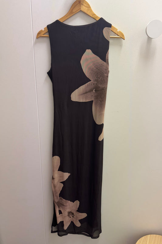 Zaliya Mesh Dress - Chocolate BNWT
