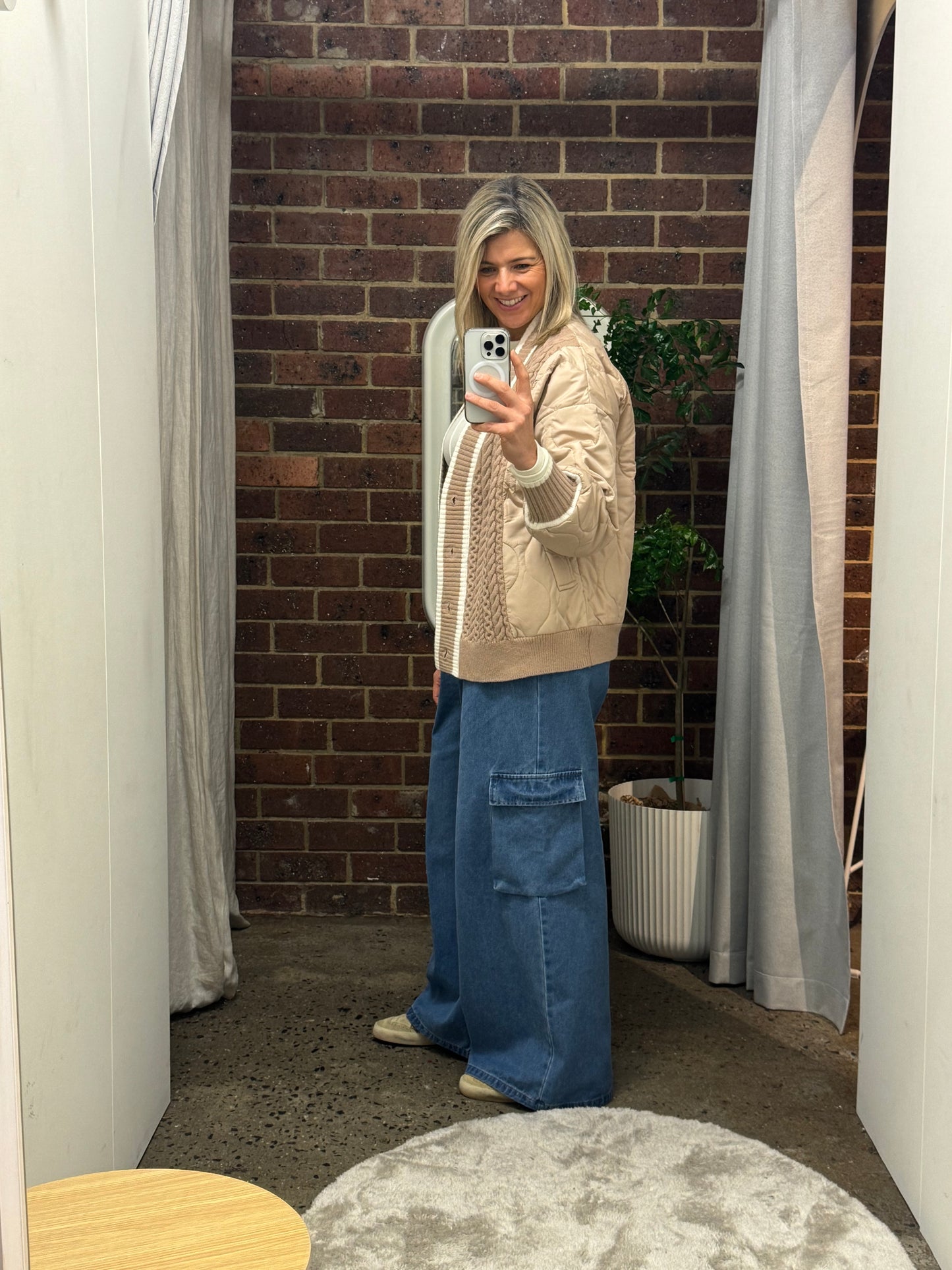 Harris Cargo Pants - Blue Denim