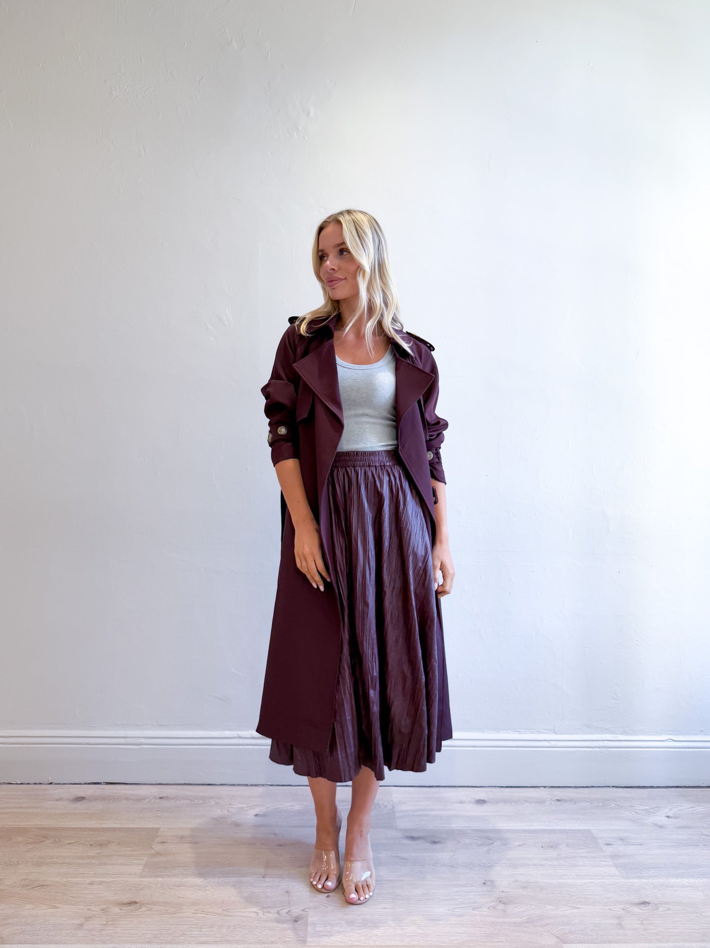 Harvey Skirt - Chocolate