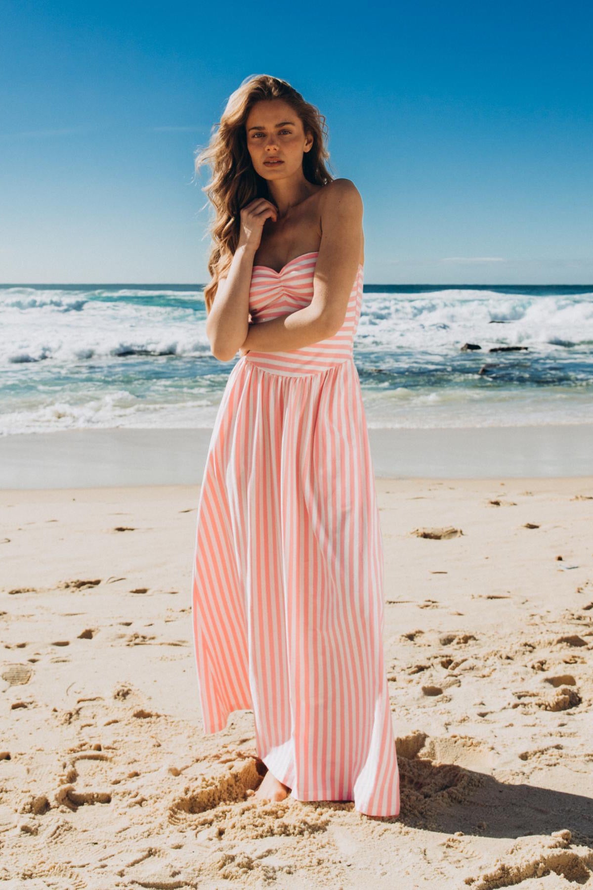 Luciana Stripe Dress
