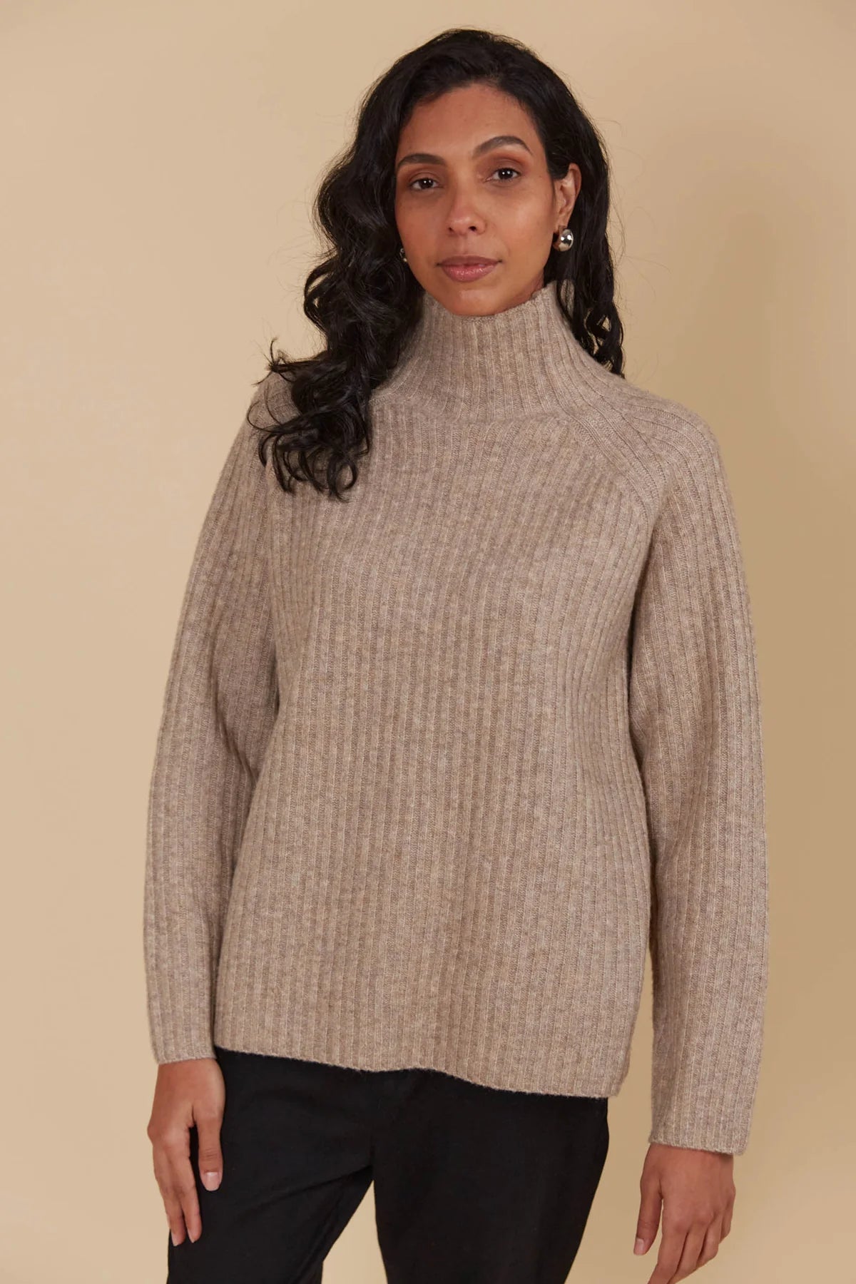 Miru Jumper- Taupe