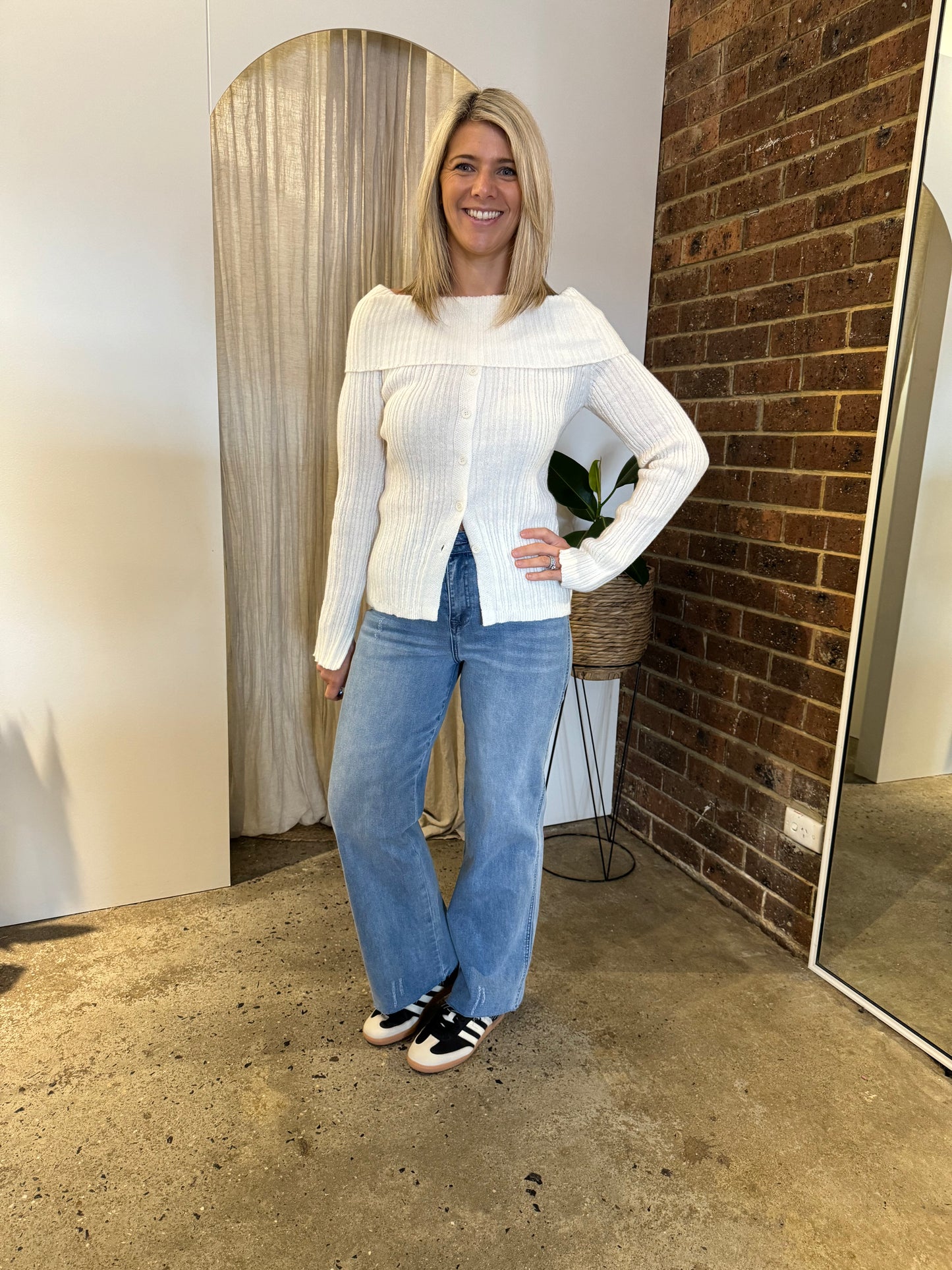 Sally Top - Cream