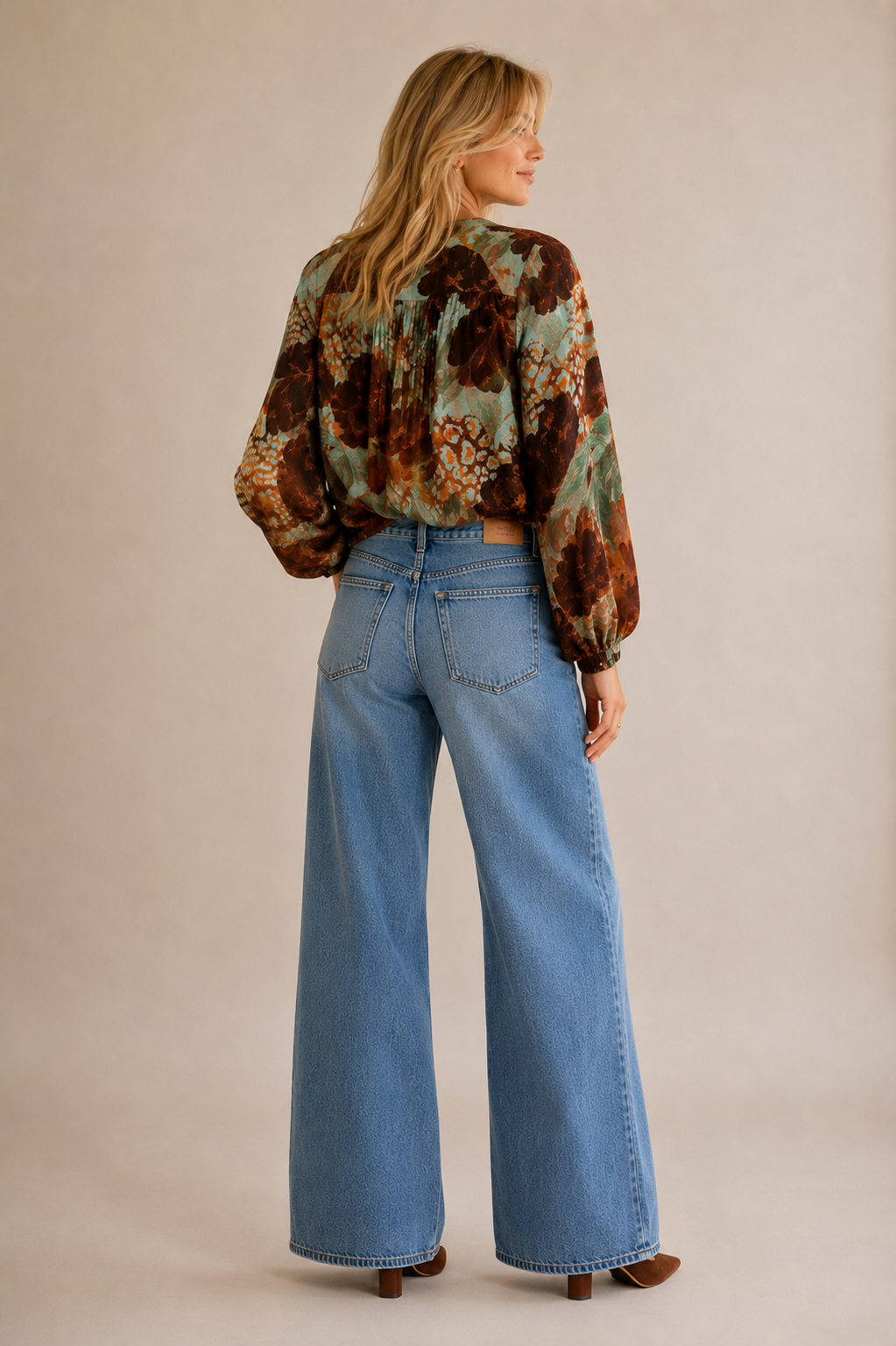 Hazel Print Blouse