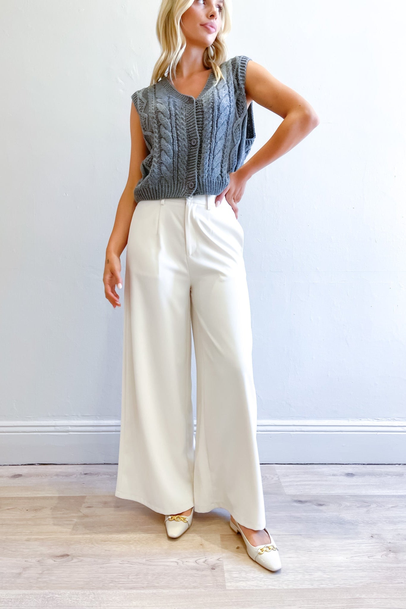 Erin Pant - Winter White