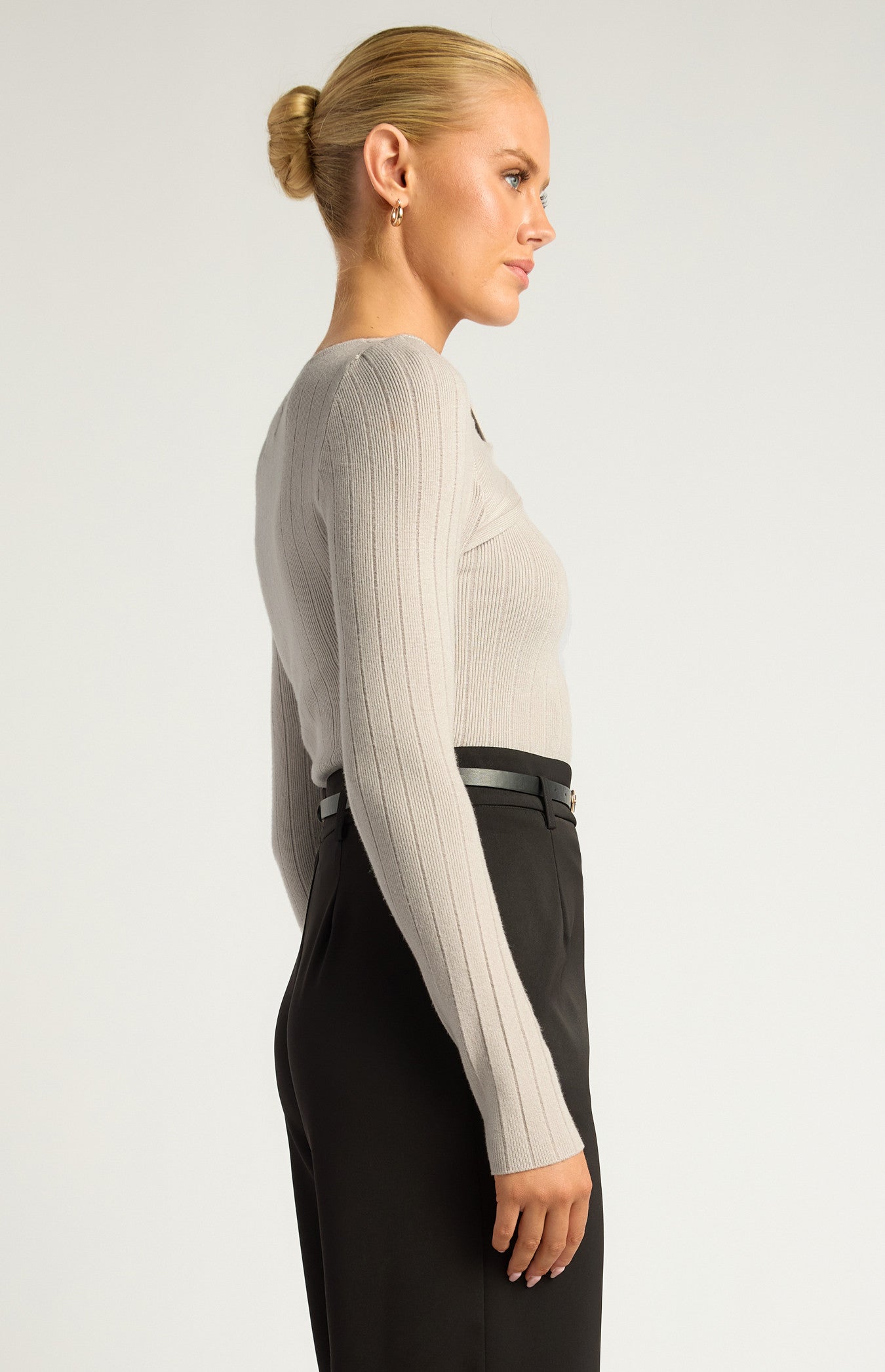 Vanessa Twist Top - Stone