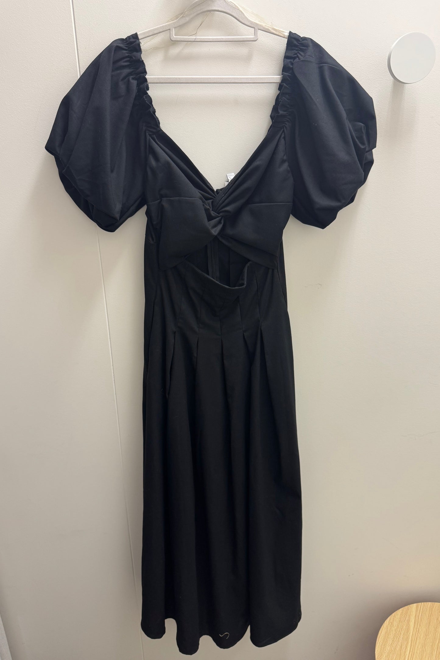 Pink Diamond Black Dress