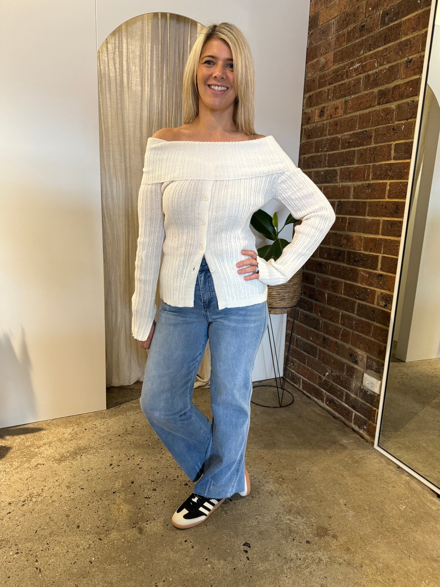 Sally Top - Cream