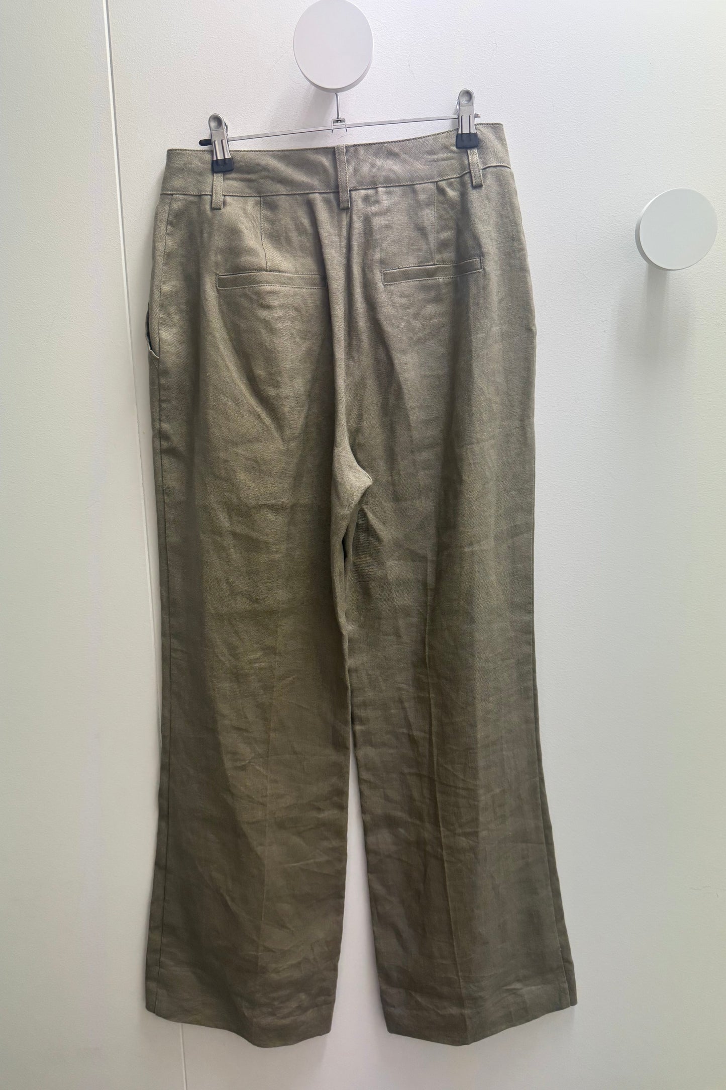 Witchery Linen Pant - Khaki