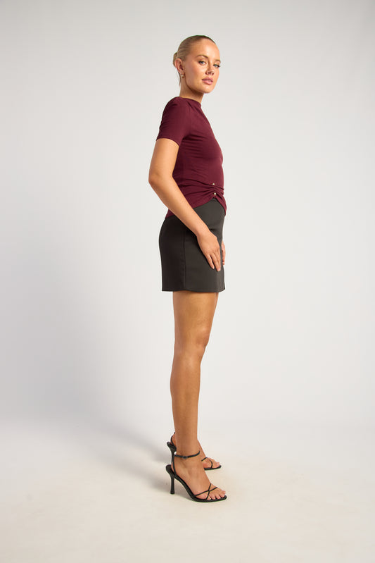 Arizona Knit Top - Mulberry