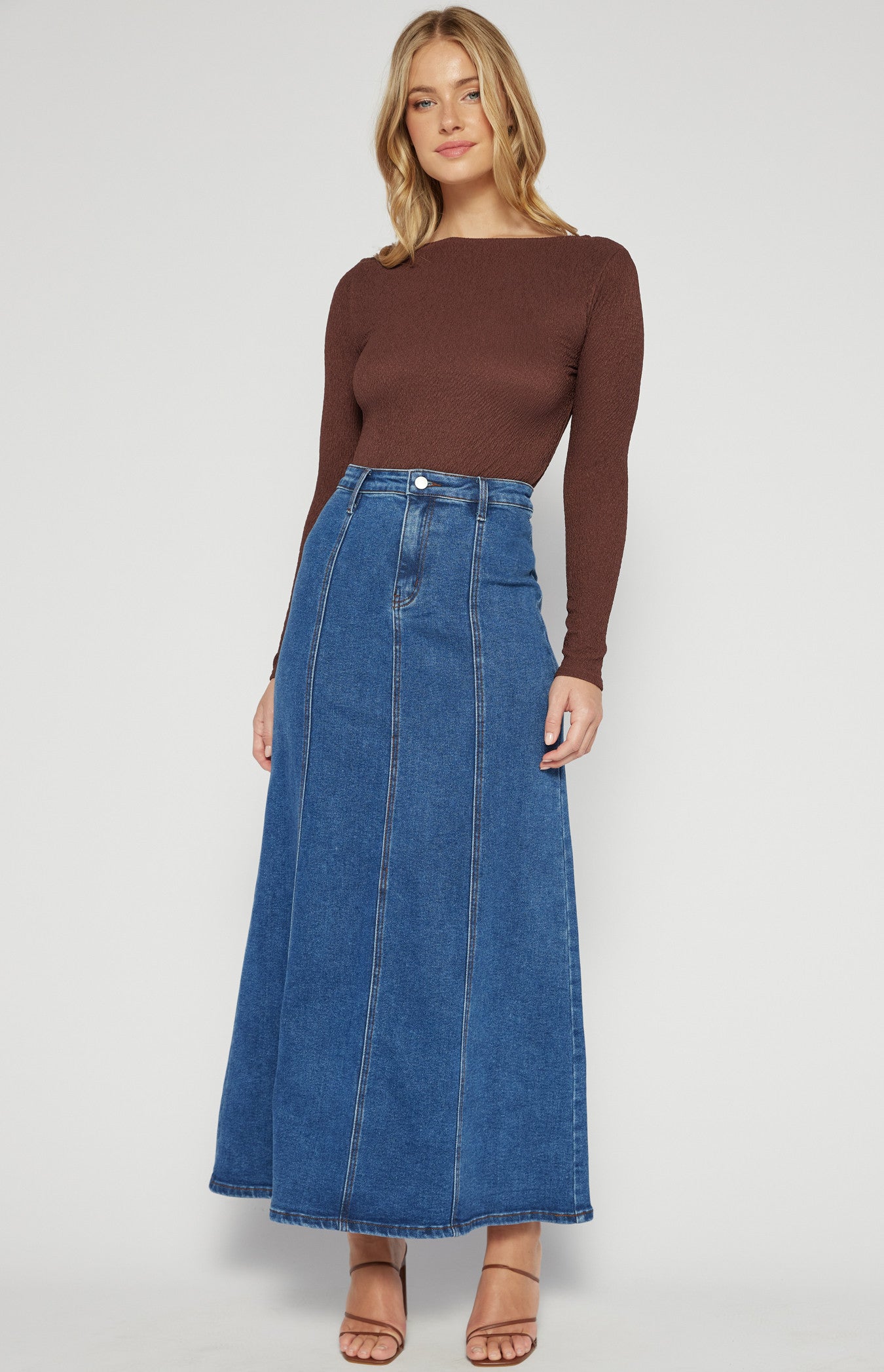 Cassy Denim Skirt