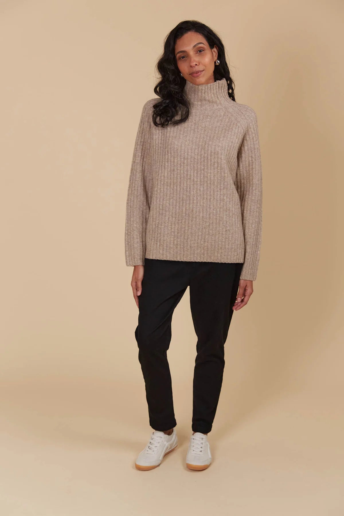Miru Jumper- Taupe