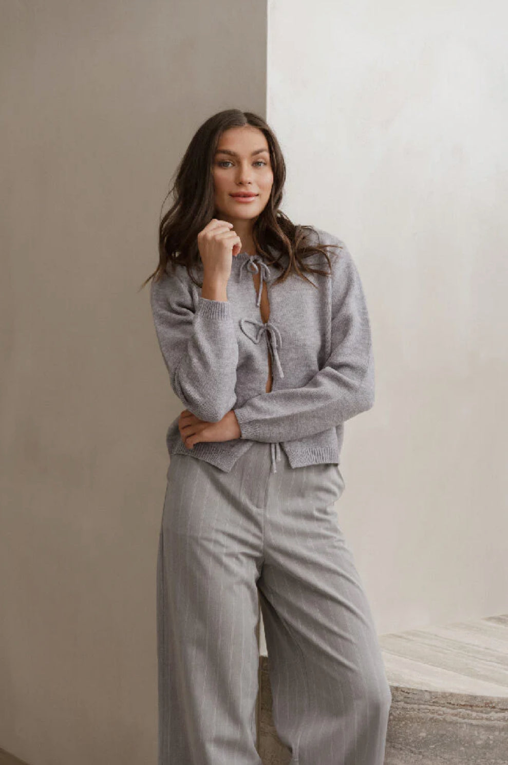 Great Cardi - Grey Marle