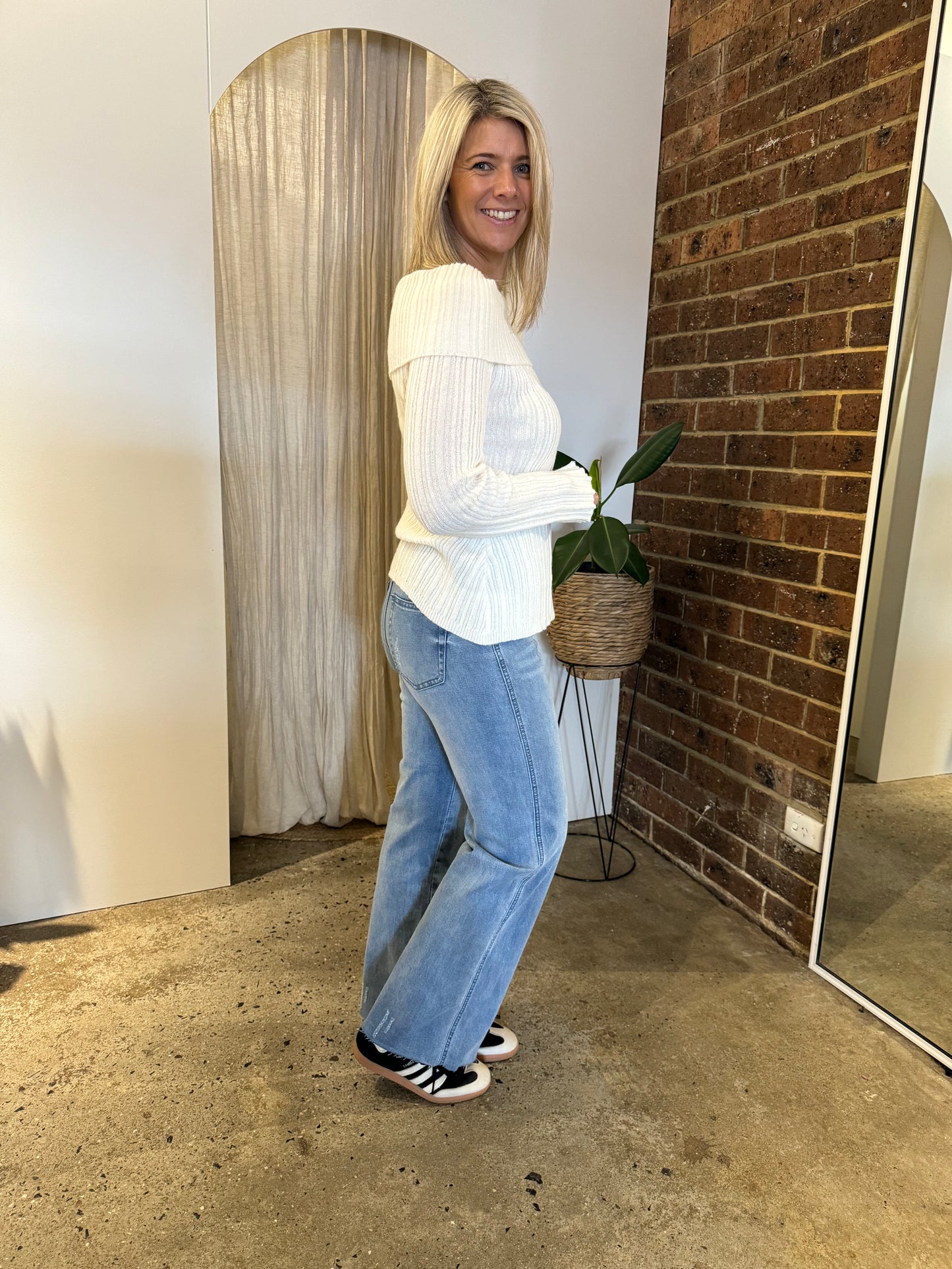 Sally Top - Cream