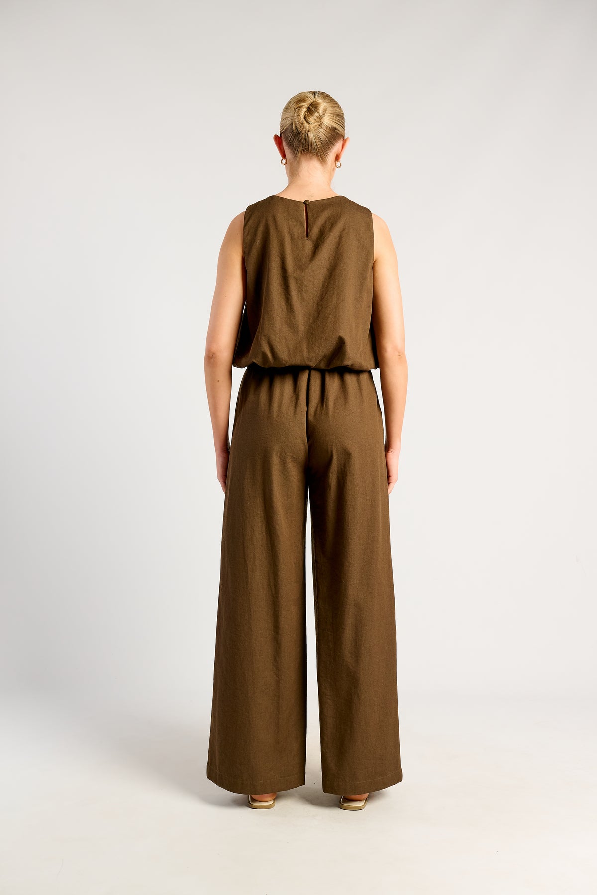 Artie Wide Leg Pant - Espresso