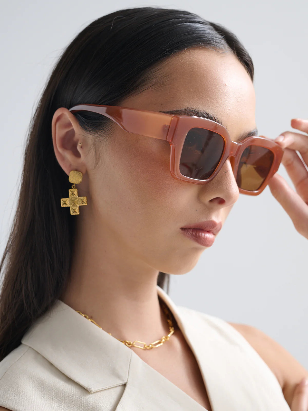 Jollie Sunglasses - Brown