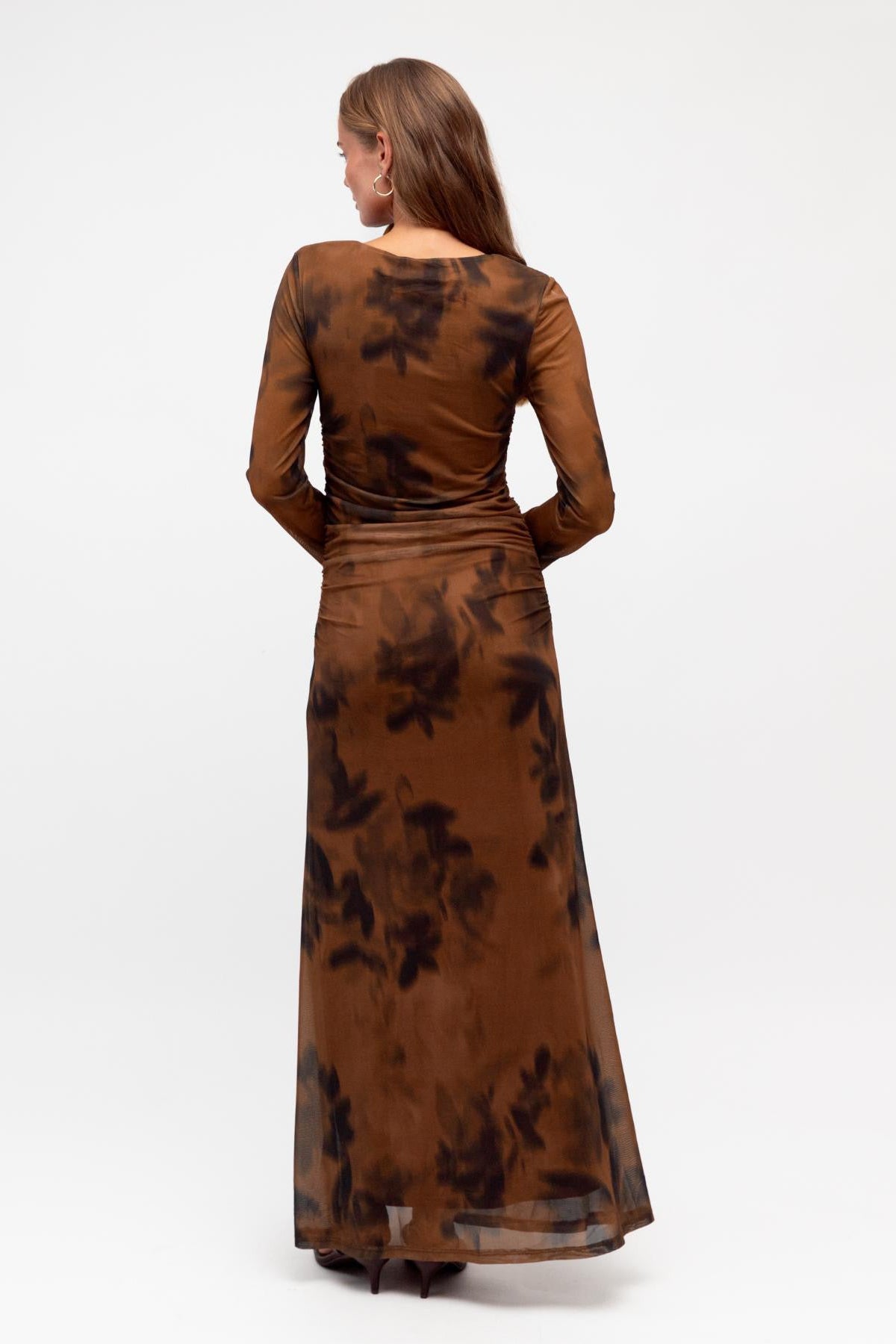 Sherie Sheer Blur Dress