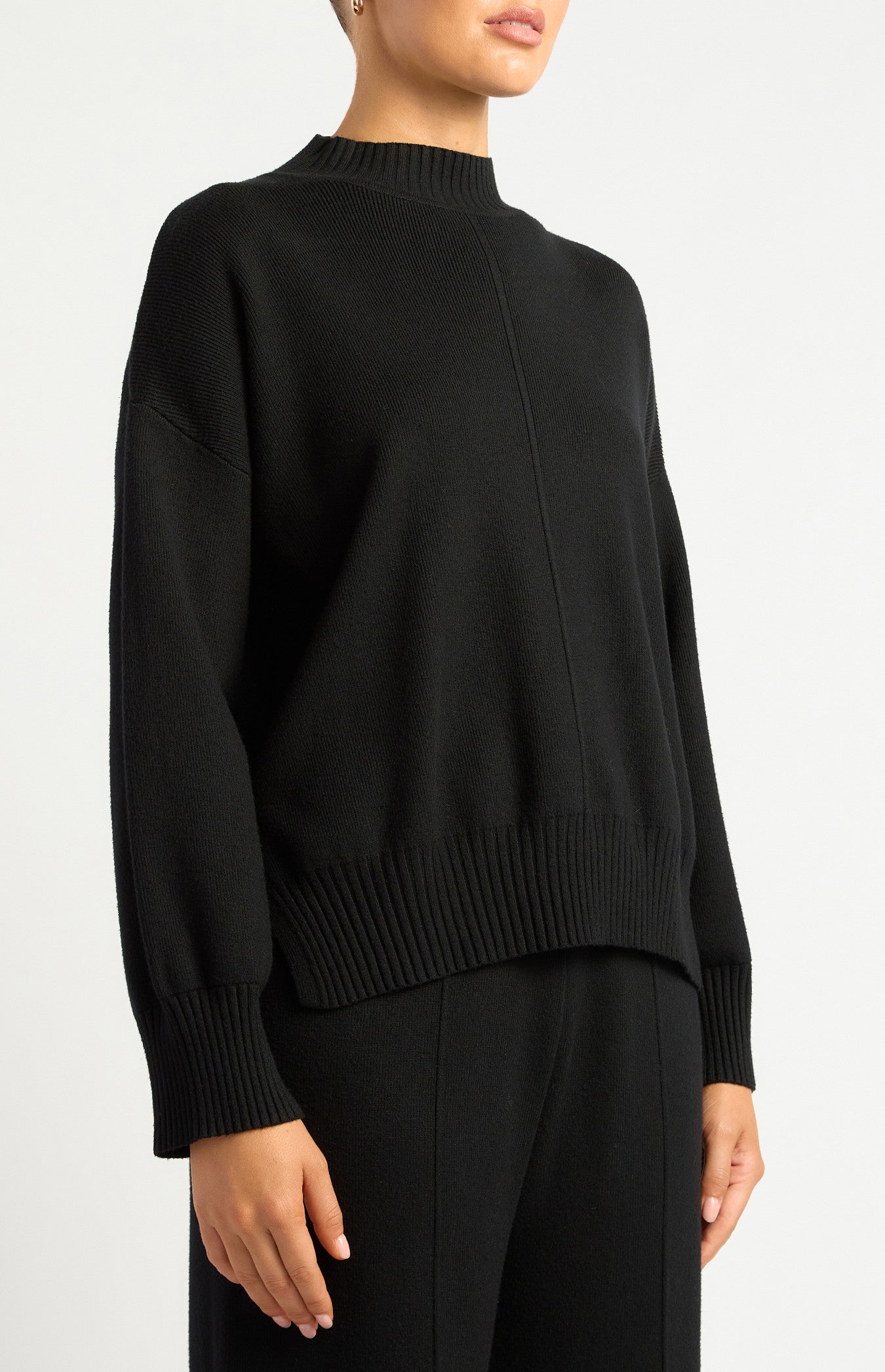 Nari Knit Top - Black