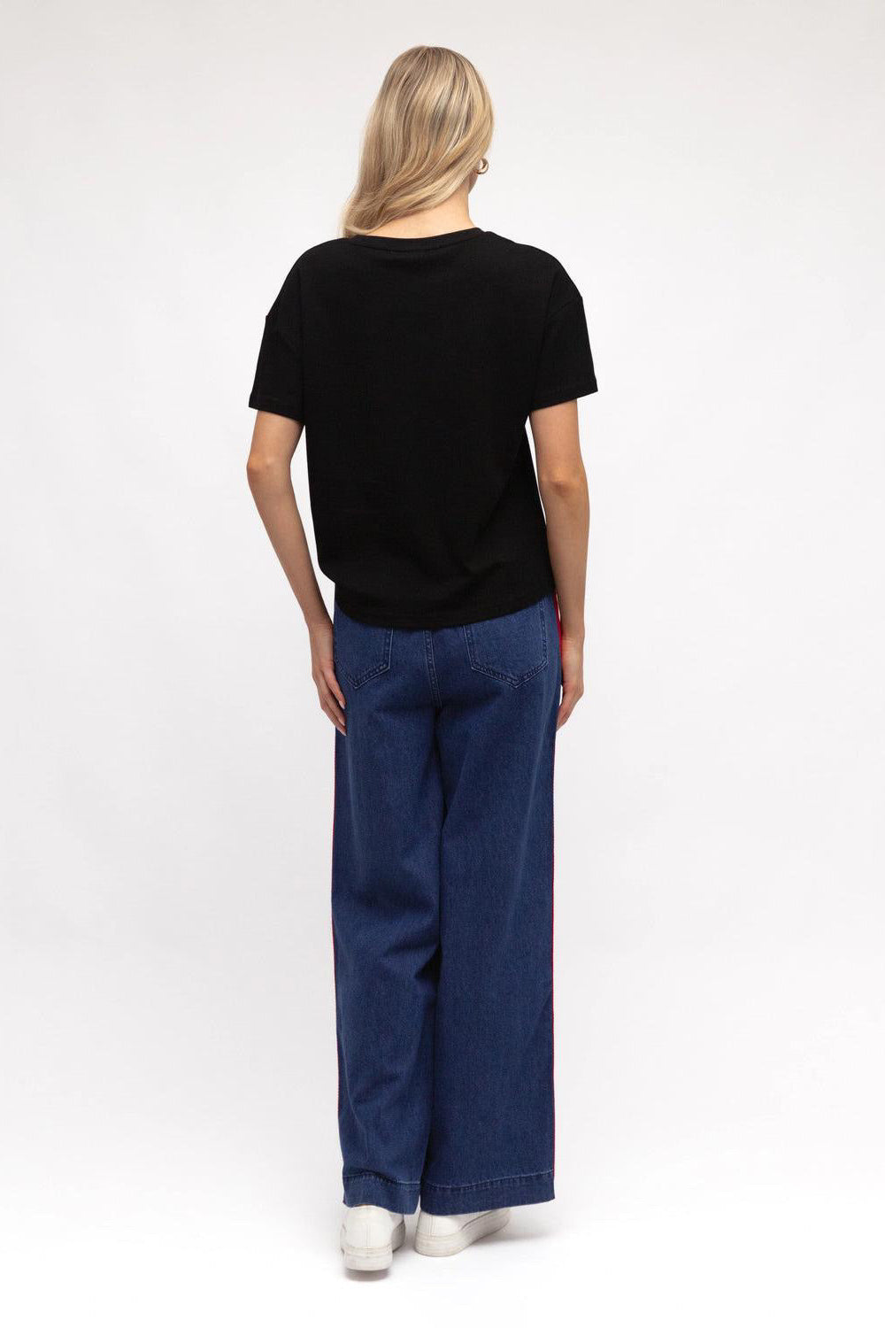 Cansas Easy Tuck Tee - Black