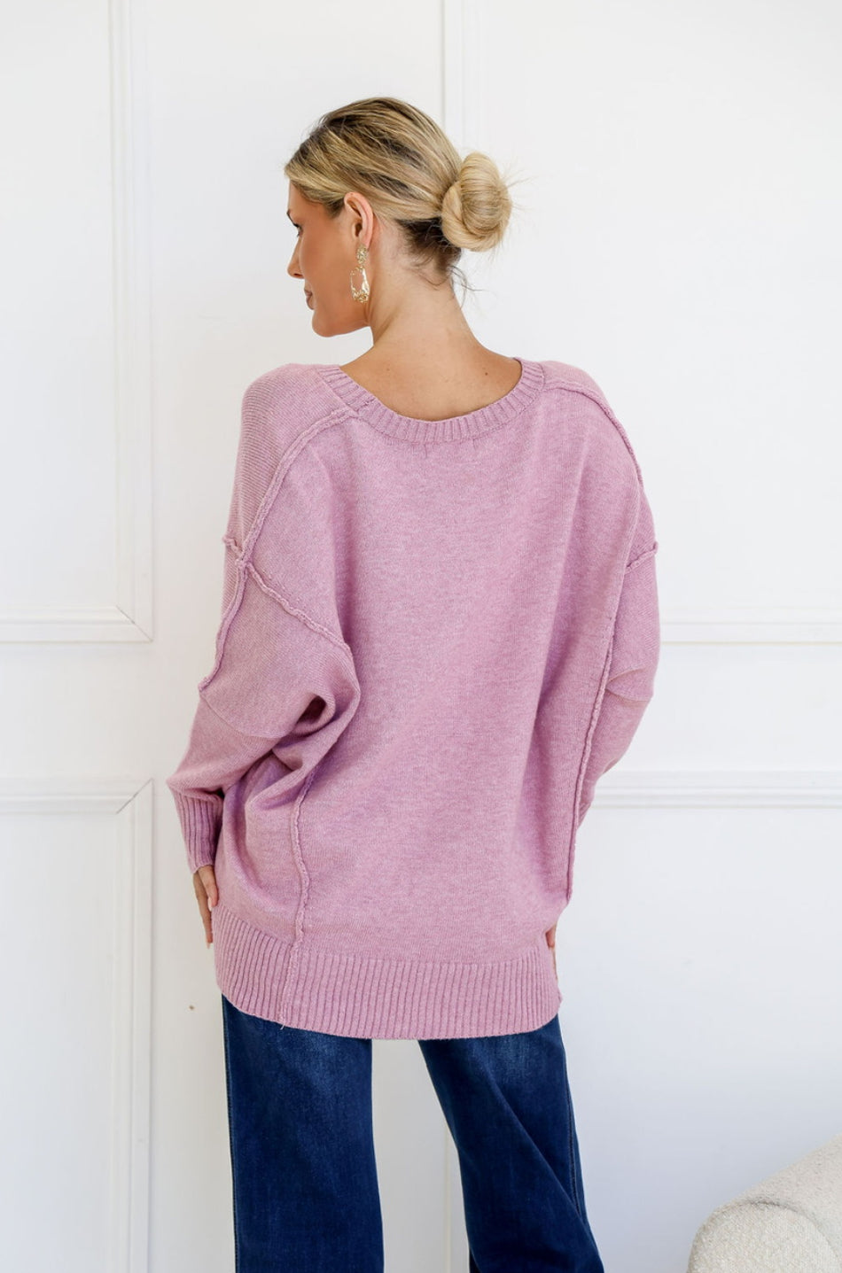 Bianca Hi-Lo Knit - Musk