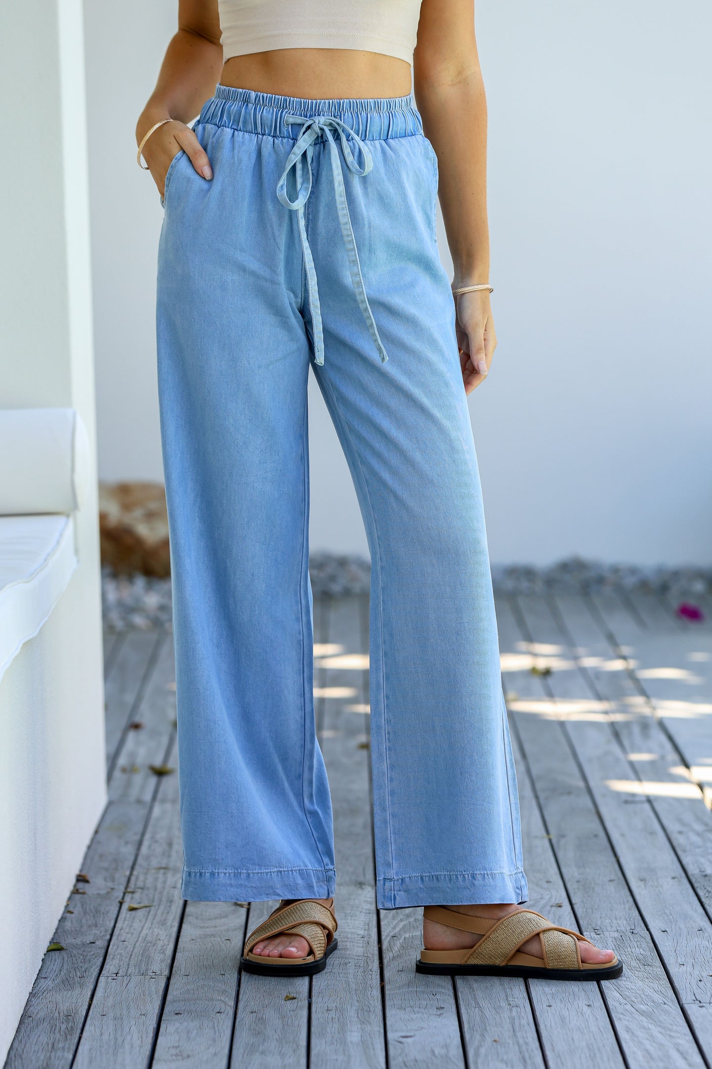 Mariah Tencel Jean - Light Wash