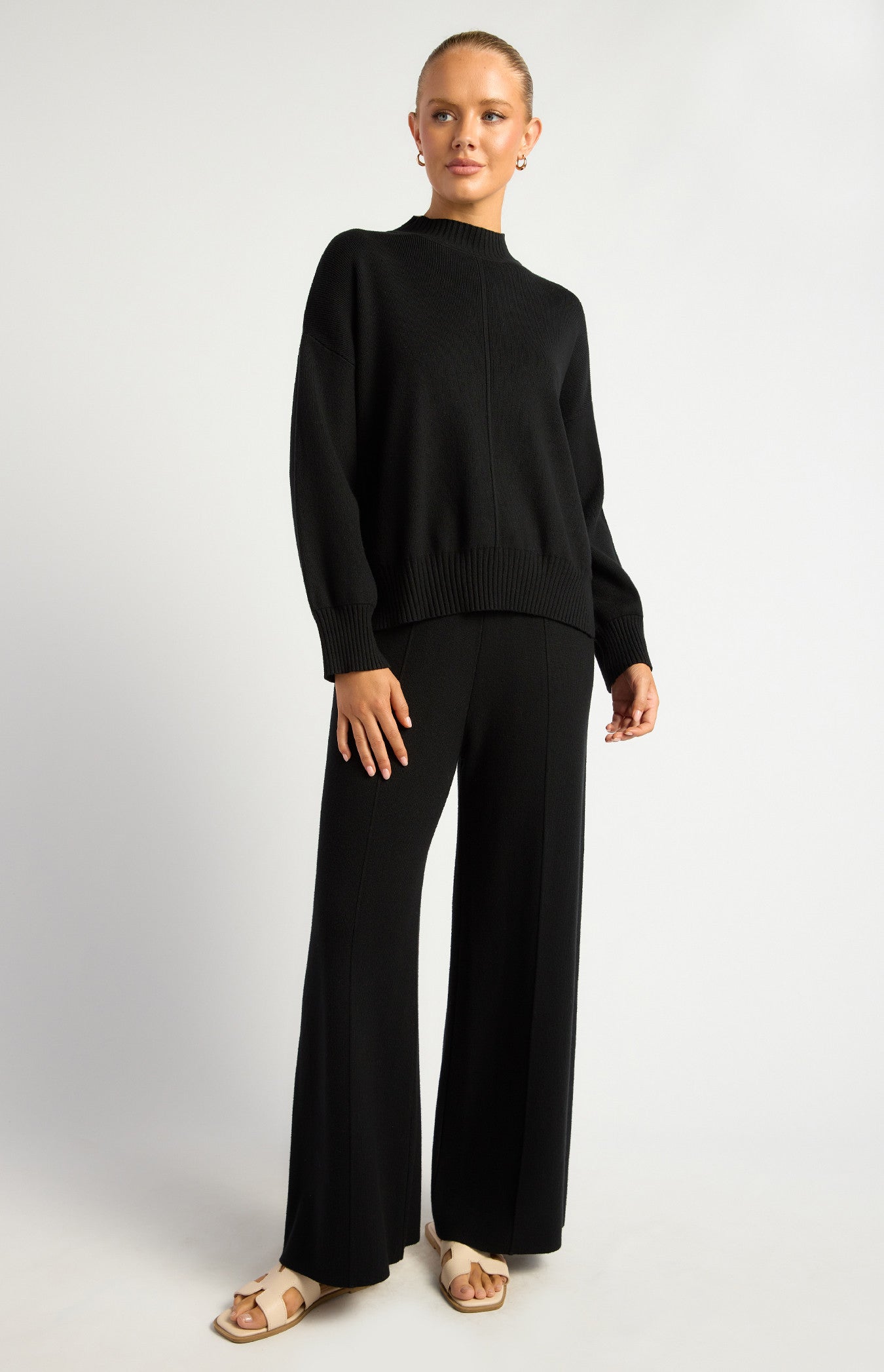Nari Knit Top - Black