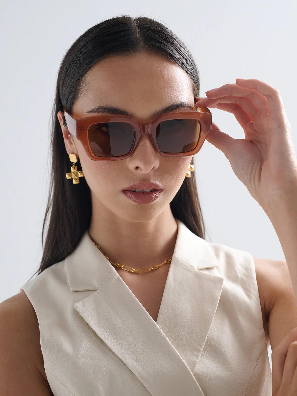 Jollie Sunglasses - Brown