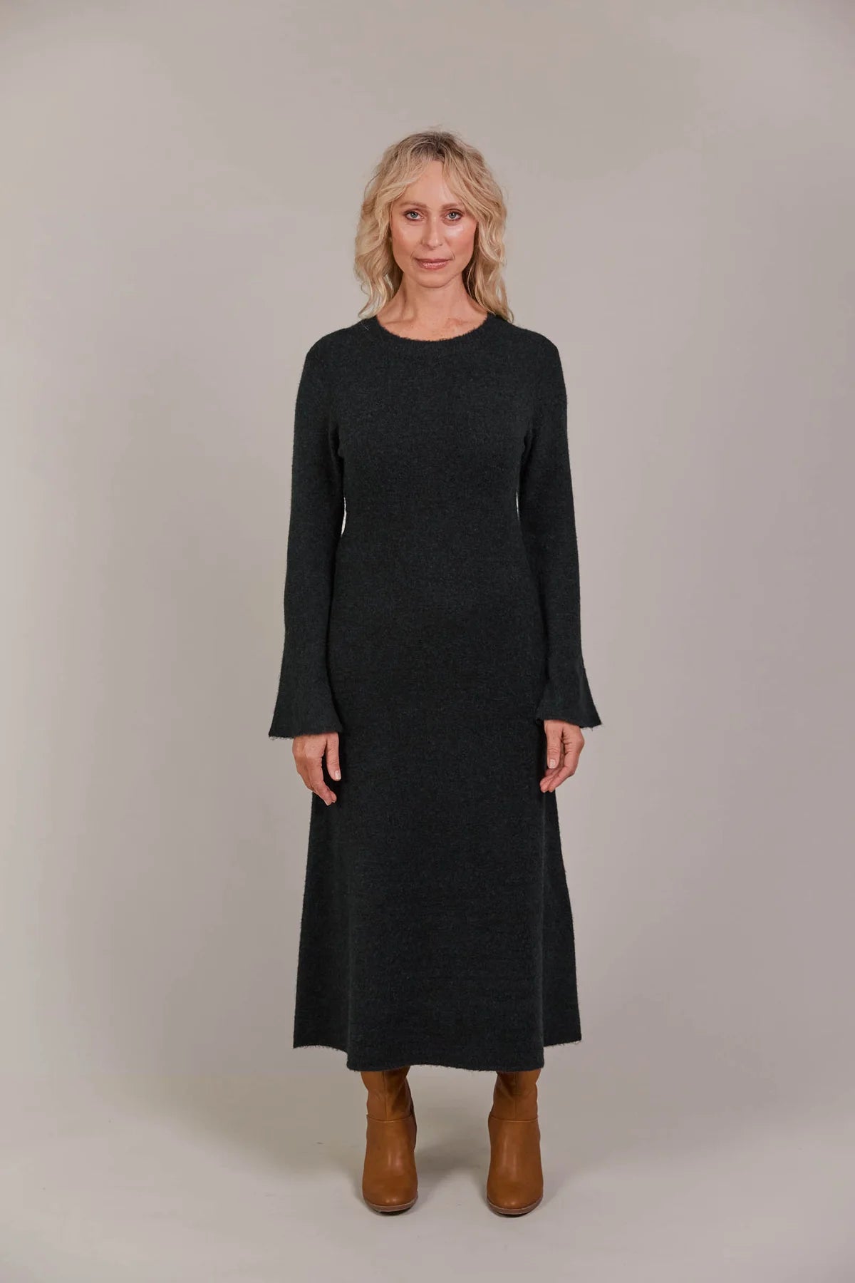 Merano Knit Dress - Char