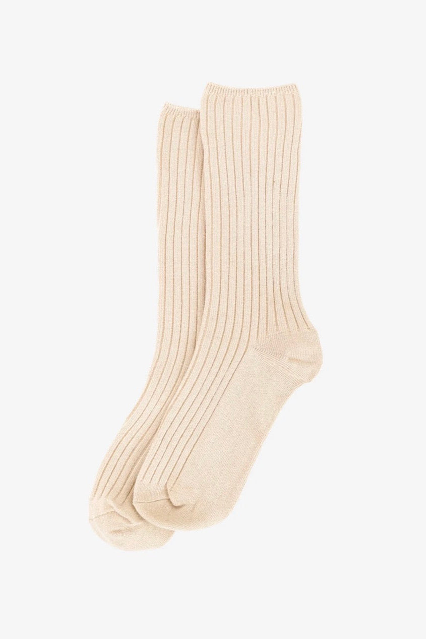 Chloe Socks - Beige