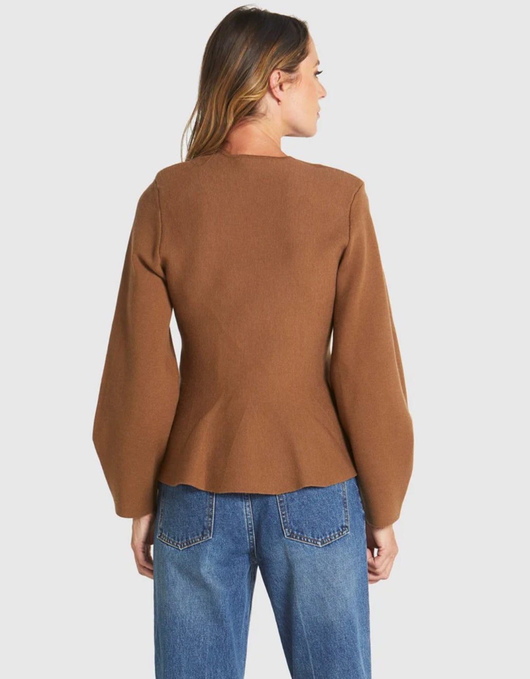 Tiny Dancer Wrap Cardi - Cinnamon