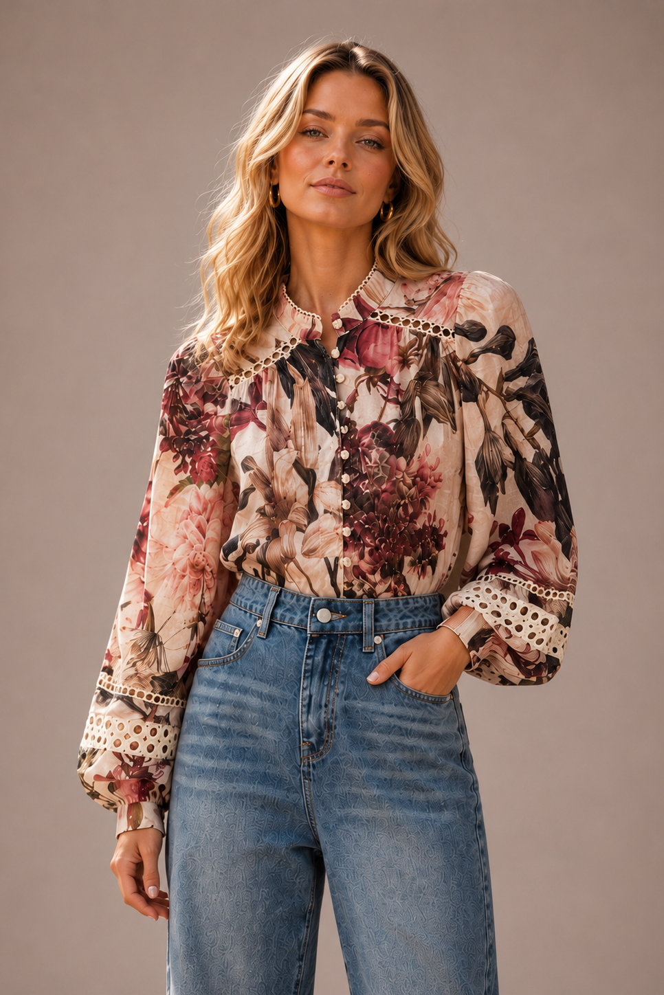Botany Floral Blouse