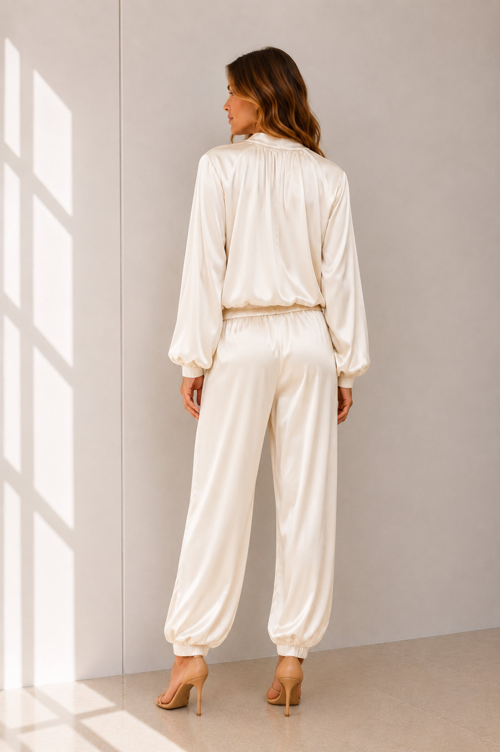 Carter Bomber Jacket - Ivory