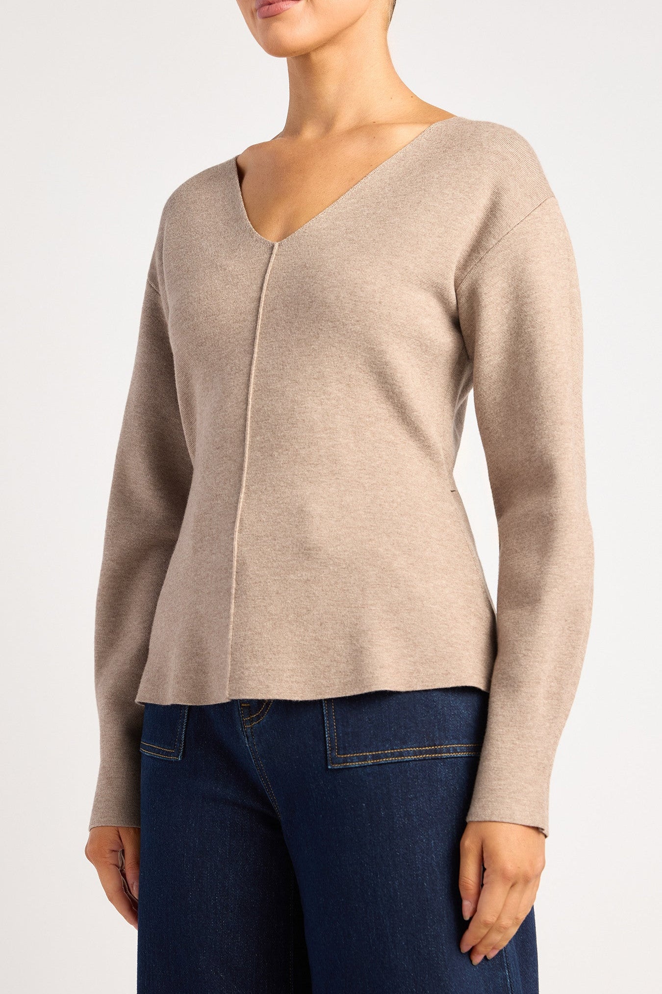 London Knit - Brown Marle