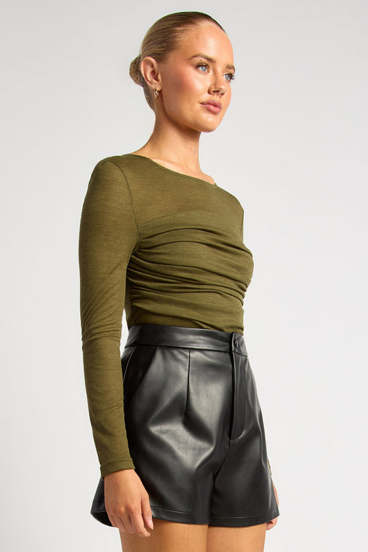 Aspen Top - Olive