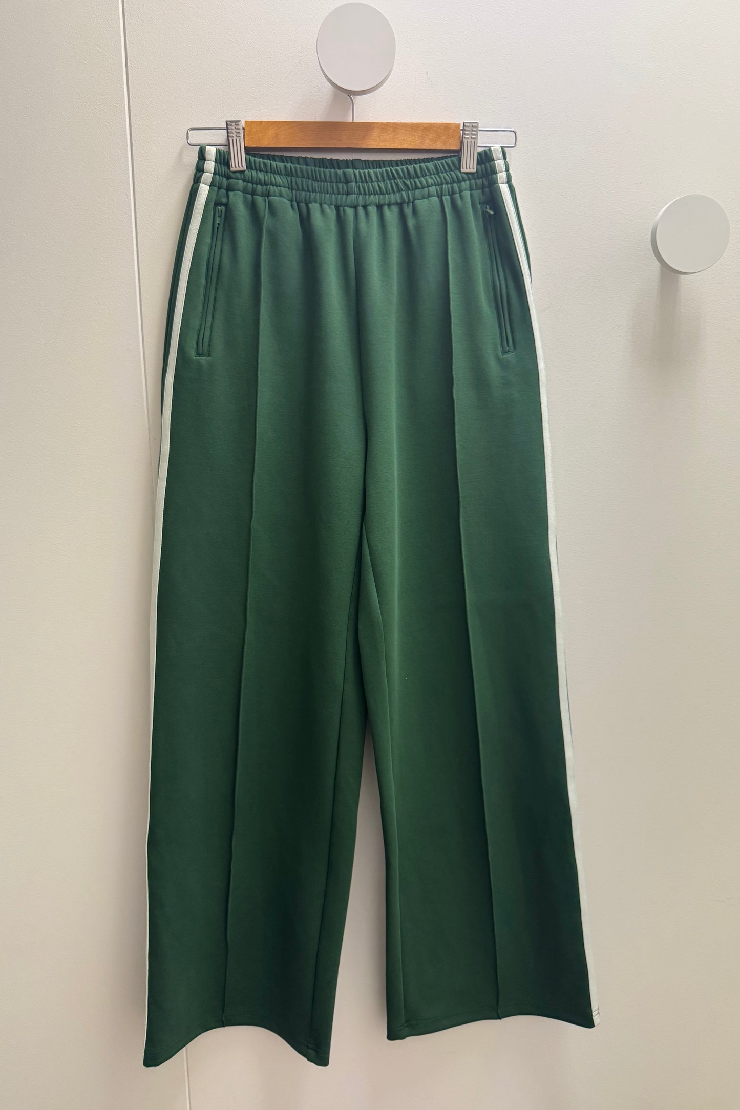 Feather + Noise Noah Pants - Green Full Length