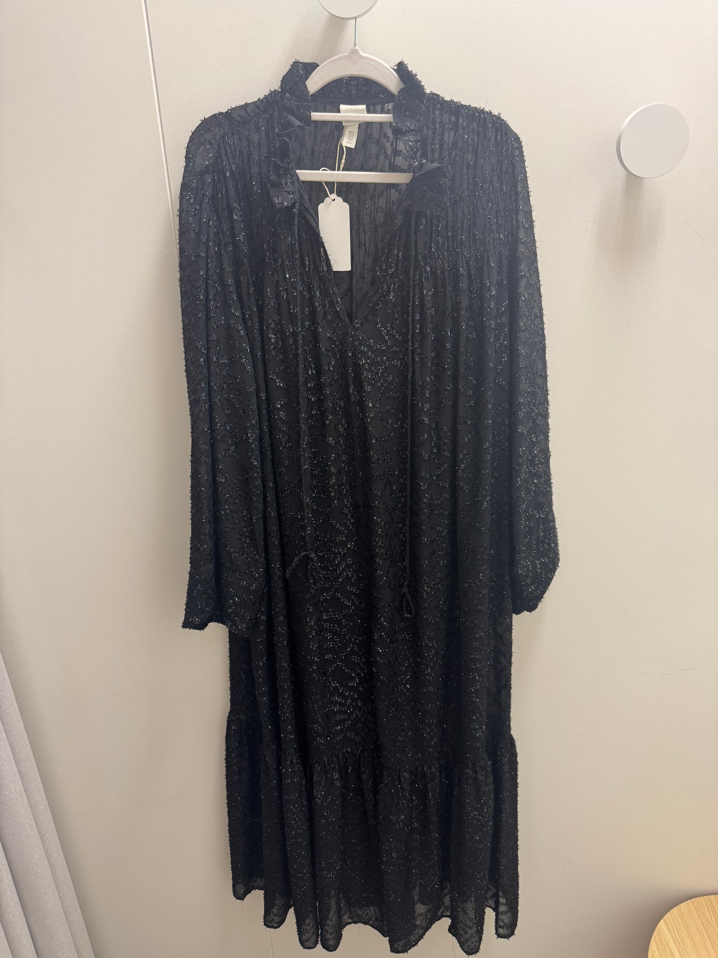 H&M Black Sparkle Dress