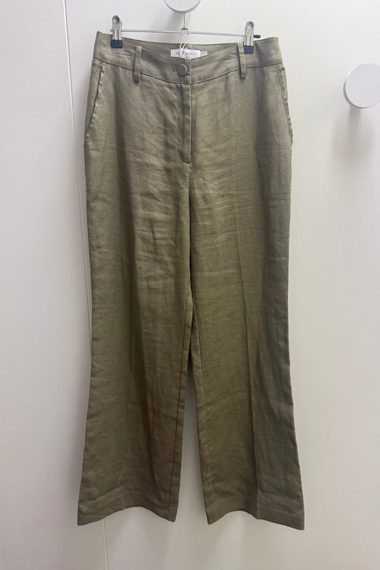 Witchery Linen Pant - Khaki