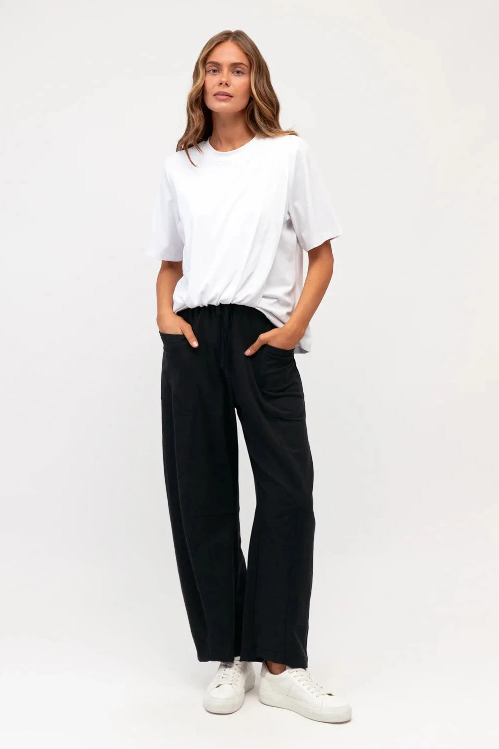 Rona Jersey Pant - Navy