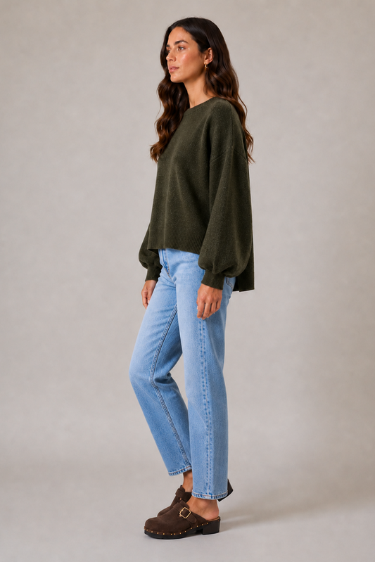 Mia Knit - Olive