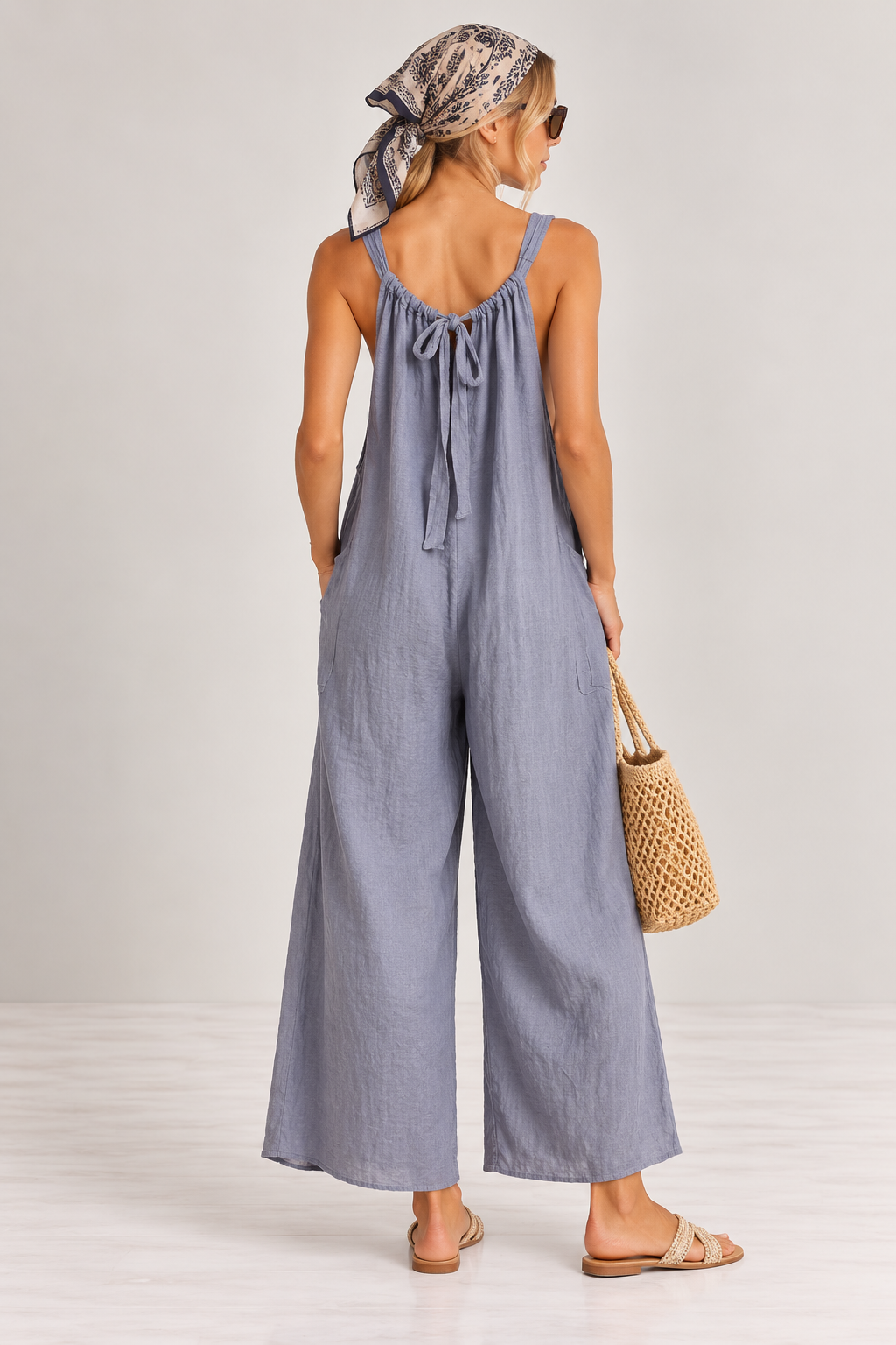 Selma All-In-One Culottes - Grey