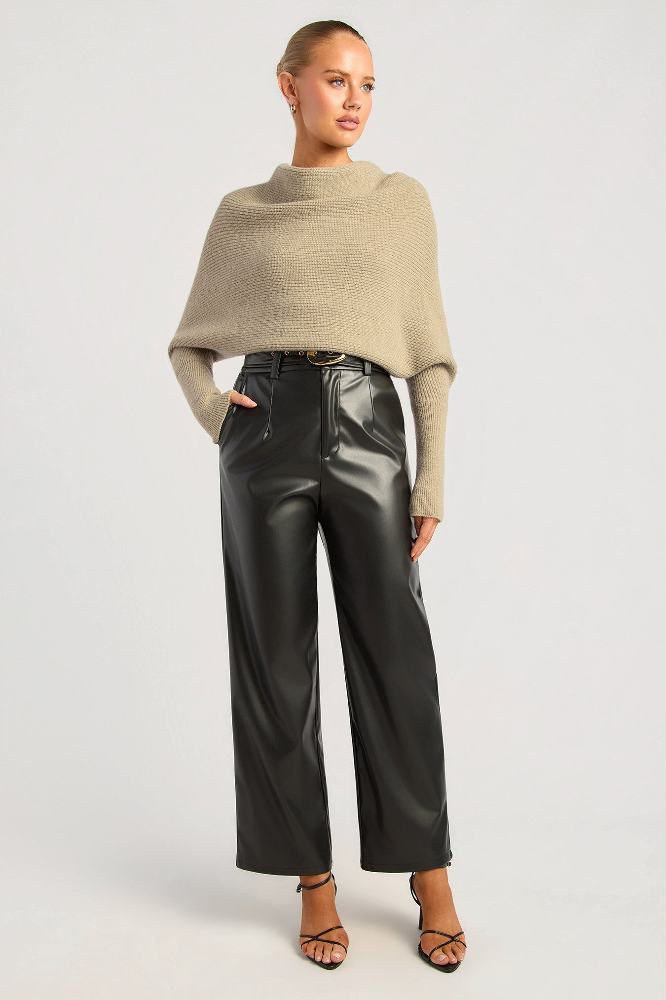 Daisy Batwing Knit - Oatmeal