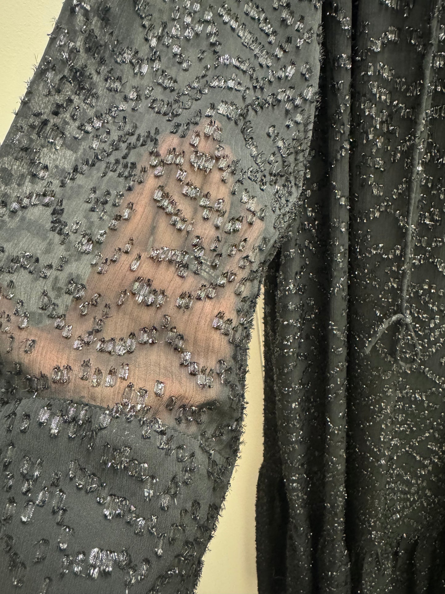 H&M Black Sparkle Dress