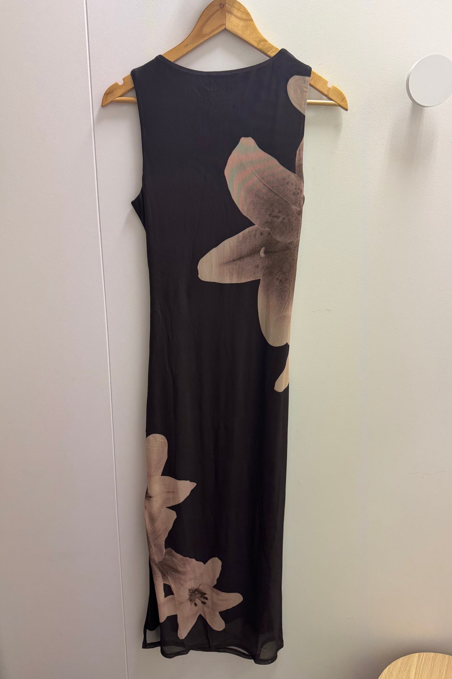 Zaliya Mesh Dress - Chocolate BNWT