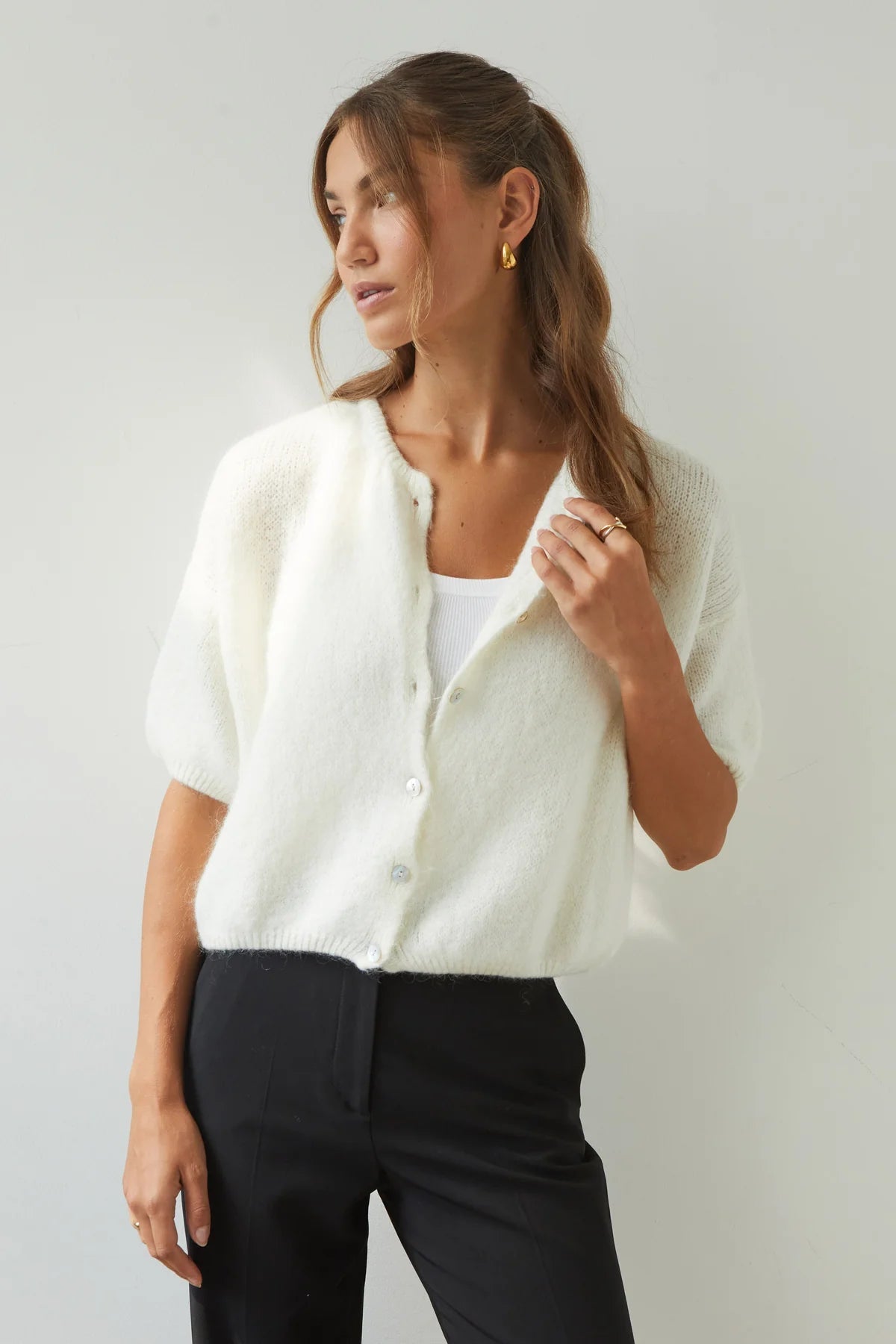 Emme Cardigan - Ivory