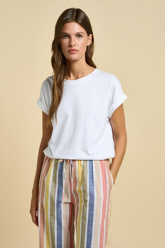 Rhodes Tee - White