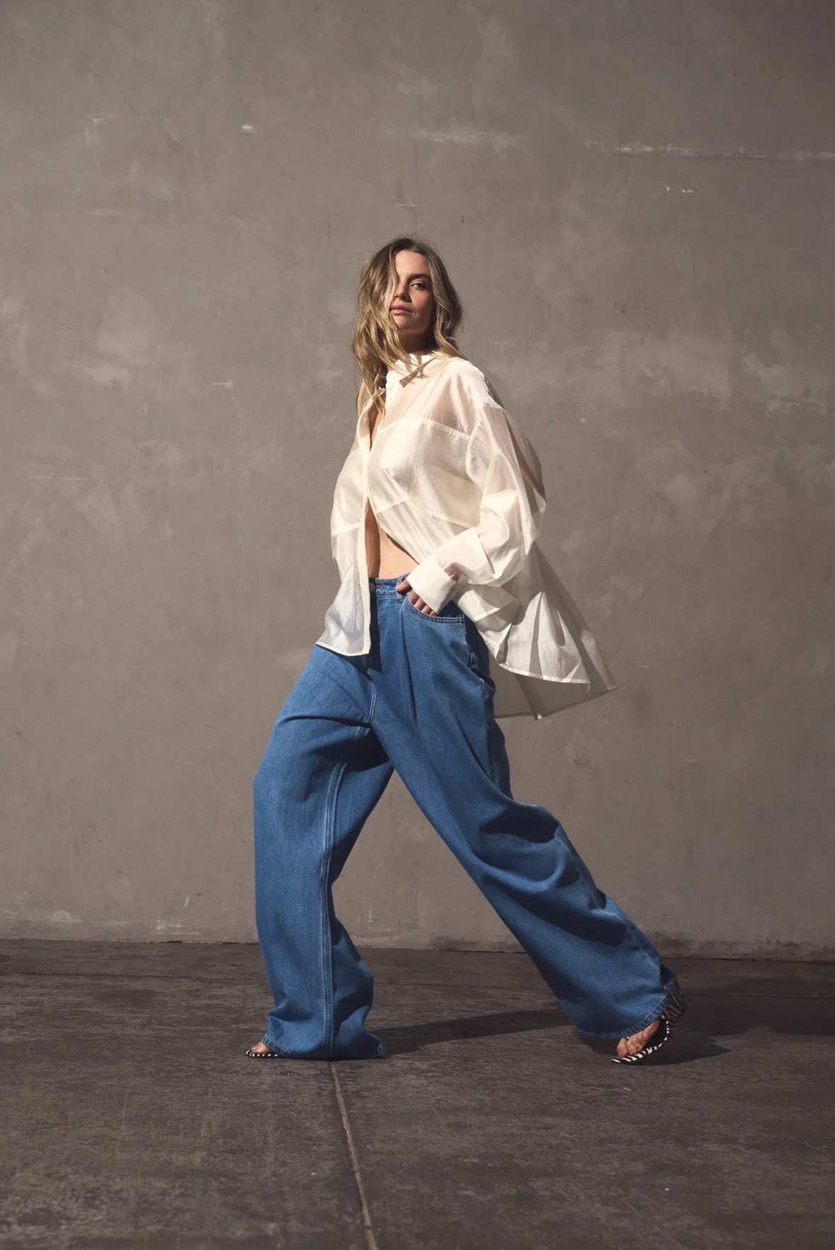 Val Oversized Shirt - White